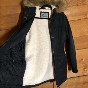 LEVI HOODED PARKA COAT